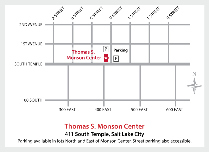 Monson Center Parking Map
